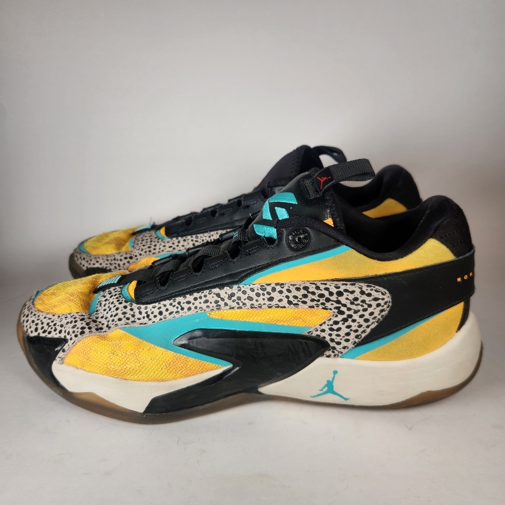 AIR JORDAN Men’s Luka 2 The Pitch Doncic Men's 10.5 Basketball Shoe Safari Rare - Picture 7 of 16